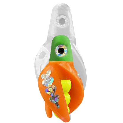 TailSpin Scud MINI H-Green B-Yellow T-Orange (Fishbone Silver)