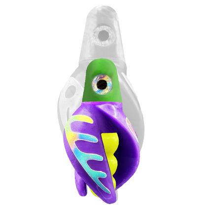 TailSpin Scud MINI H-Green B-Yellow T-Purple (Comb Glow-MoonJelly)