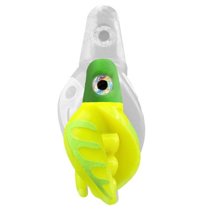 TailSpin Scud MINI H-Green B-Yellow T-Yellow (Comb Glow-Chartreuse)