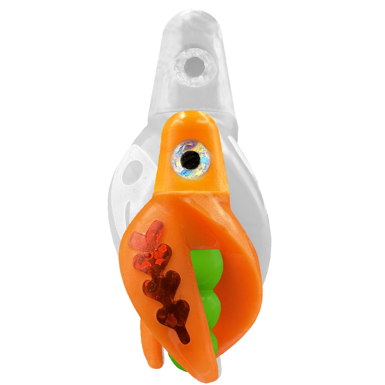 TailSpin Scud MINI H-Mango B-Green T-Orange (Fishbone Red)