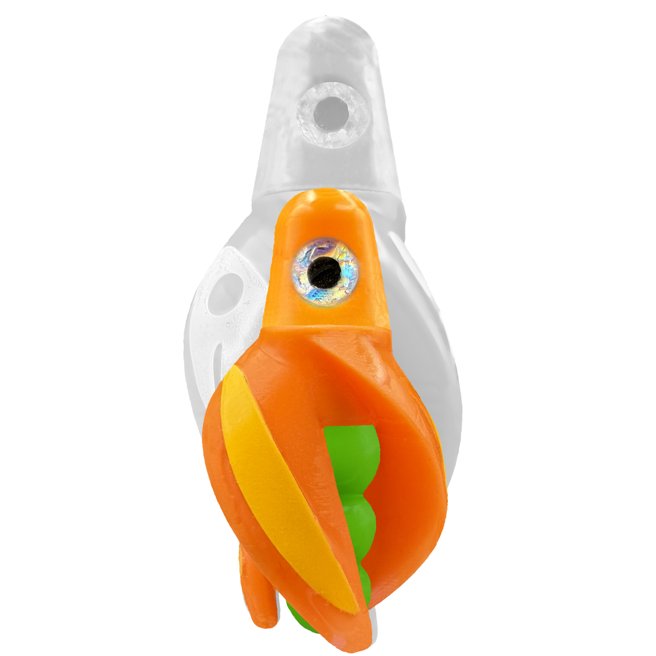 TailSpin Scud MINI H-Mango B-Green T-Orange (Stripe Glow-Mango)