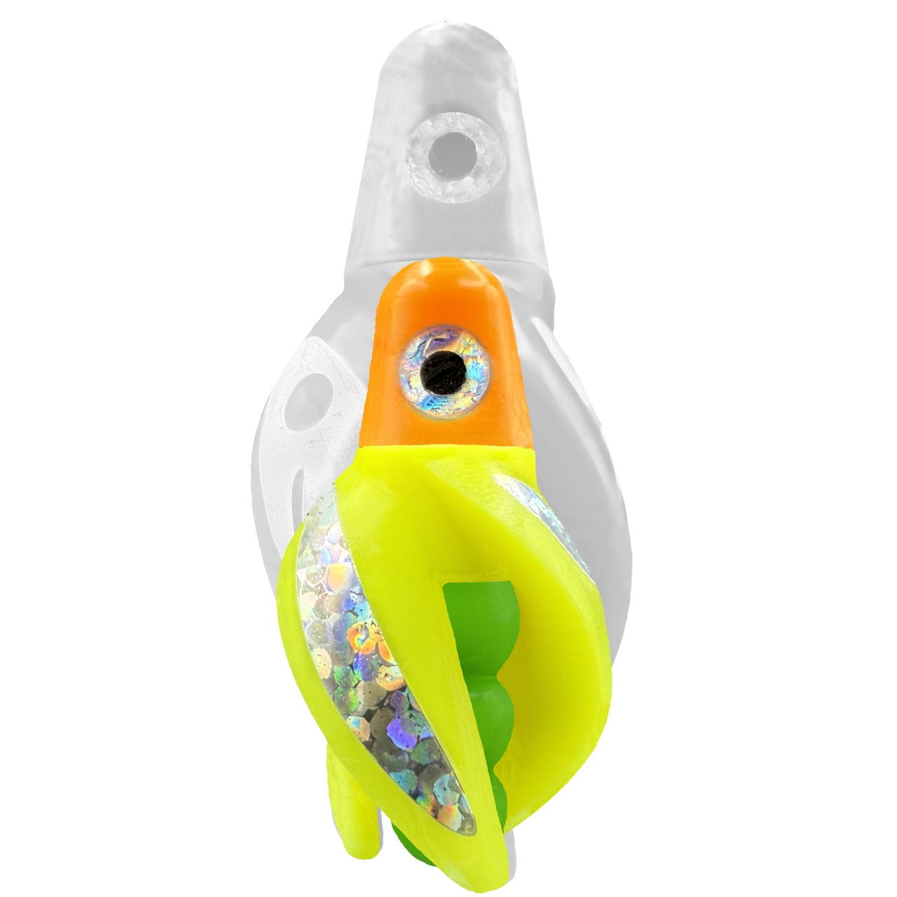 TailSpin Scud MINI H-Mango B-Green T-Yellow (Stripe Silver)