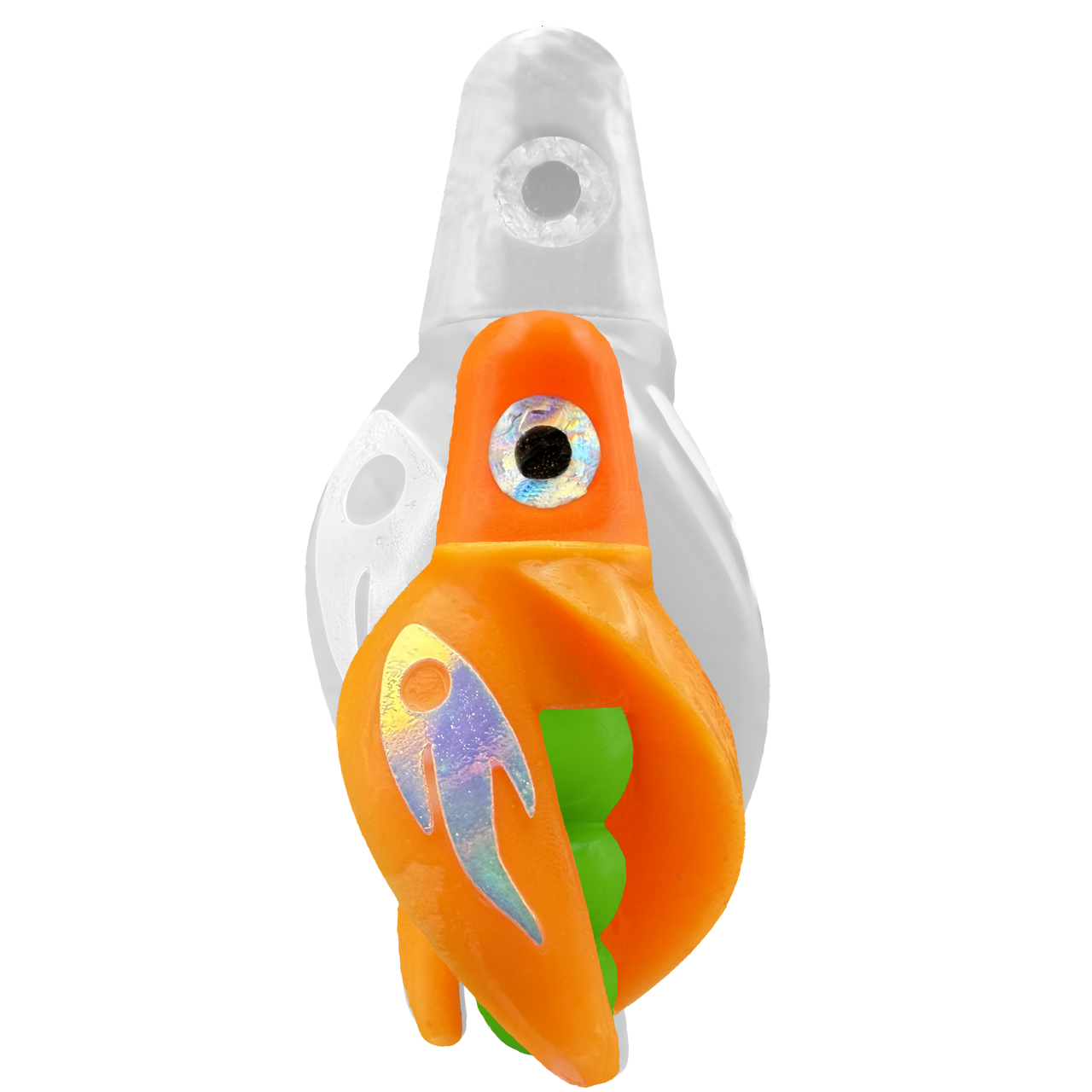 TailSpin Scud MINI H-Orange B-Green T-Mango (Ghost Glow-MoonJelly)