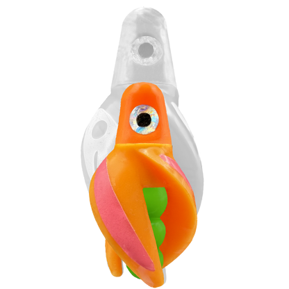 TailSpin Scud MINI H-Orange B-Green T-Mango (Stripe Glow-Pink)