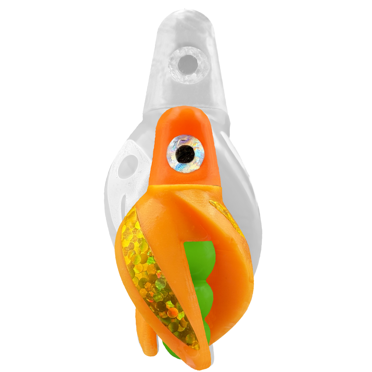 TailSpin Scud MINI H-Orange B-Green T-Mango (Stripe Gold)