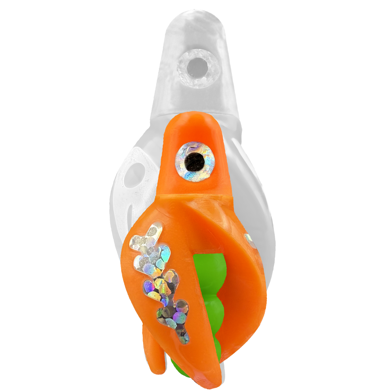 TailSpin Scud MINI H-Orange B-Green T-Orange (Fishbone Silver)