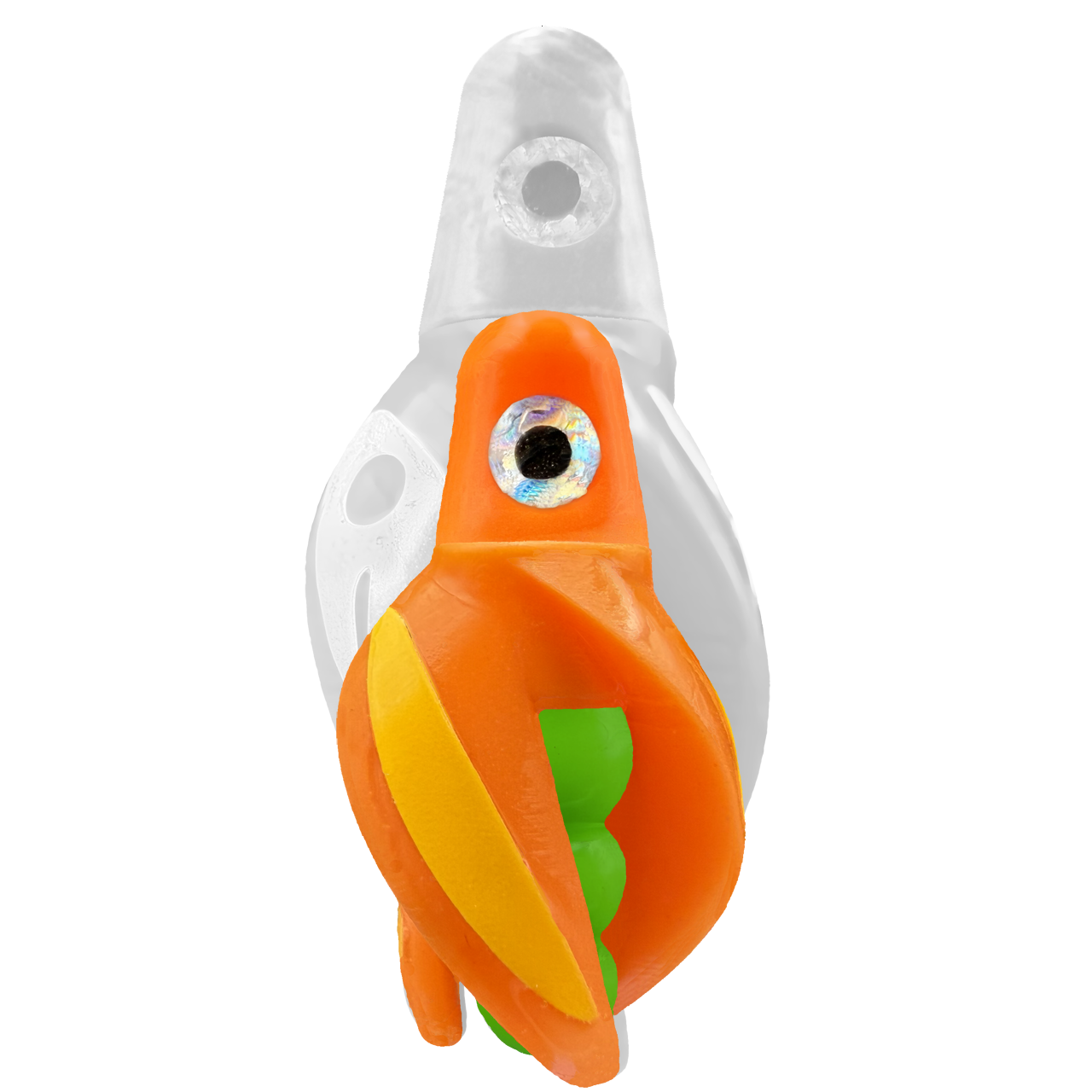 TailSpin Scud MINI H-Orange B-Green T-Orange (Stripe Glow-Mango)