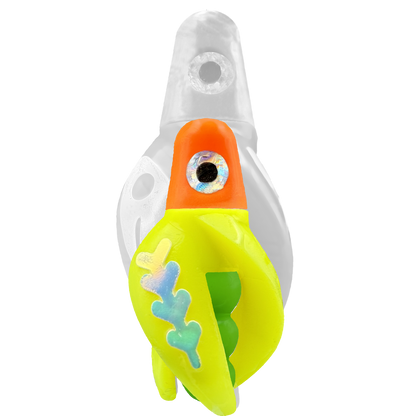 TailSpin Scud MINI H-Orange B-Green T-Yellow (Fishbone Glow-MoonJelly)