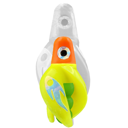 TailSpin Scud MINI H-Orange B-Green T-Yellow (Ghost Glow-MoonJelly)