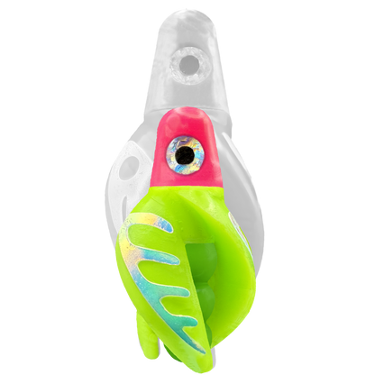 TailSpin Scud MINI H-Pink B-Green T-Chartreuse (Comb Glow-MoonJelly)