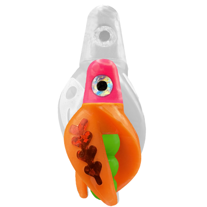 TailSpin Scud MINI H-Pink B-Green T-Orange (Fishbone Red)