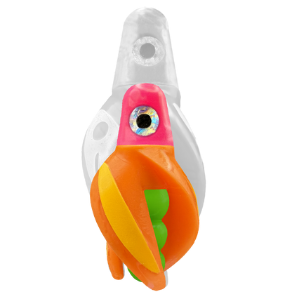 TailSpin Scud MINI H-Pink B-Green T-Orange (Stripe Glow-Mango)