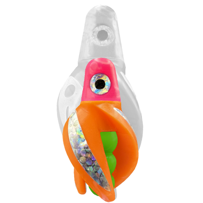 TailSpin Scud MINI H-Pink B-Green T-Orange (Stripe Silver)