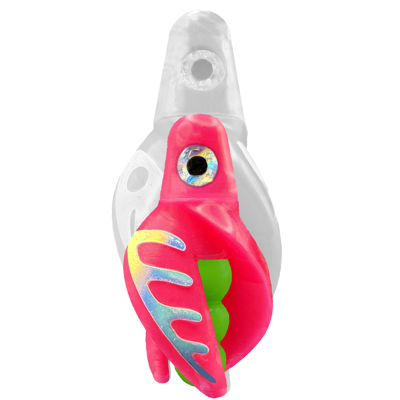 TailSpin Scud MINI H-Pink B-Green T-Pink (Comb Glow-MoonJelly)