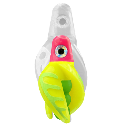 TailSpin Scud MINI H-Pink B-Green T-Yellow (Comb Glow-Chartreuse)