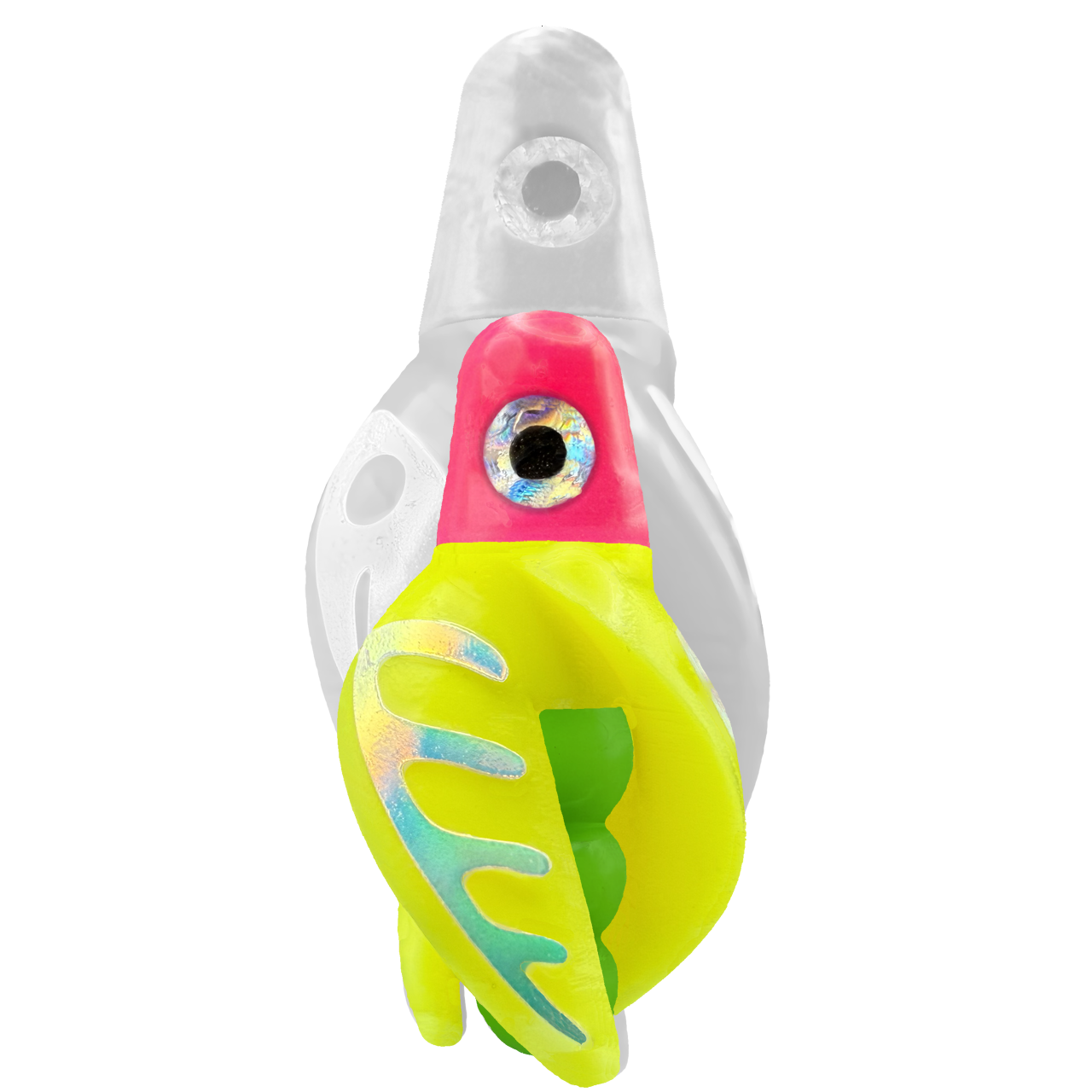 TailSpin Scud MINI H-Pink B-Green T-Yellow (Comb Glow-MoonJelly)