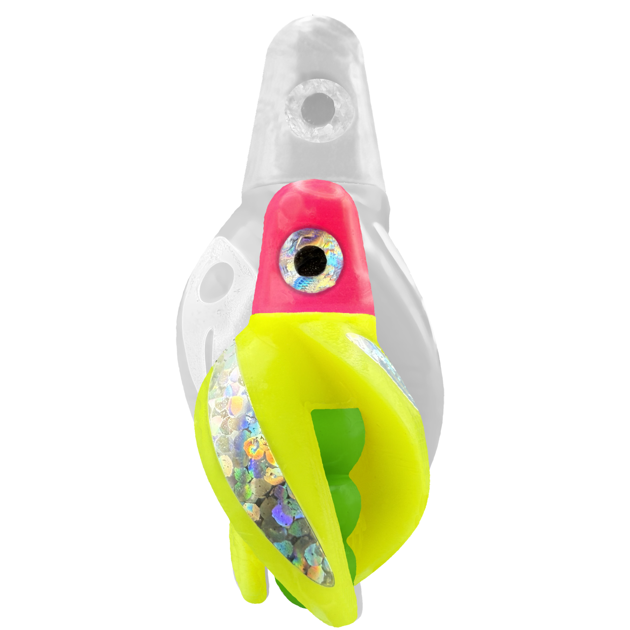 TailSpin Scud MINI H-Pink B-Green T-Yellow (Stripe Silver)