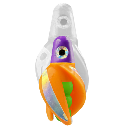 TailSpin Scud MINI H-Purple B-Green T-Mango (Stripe Glow-MoonJelly)