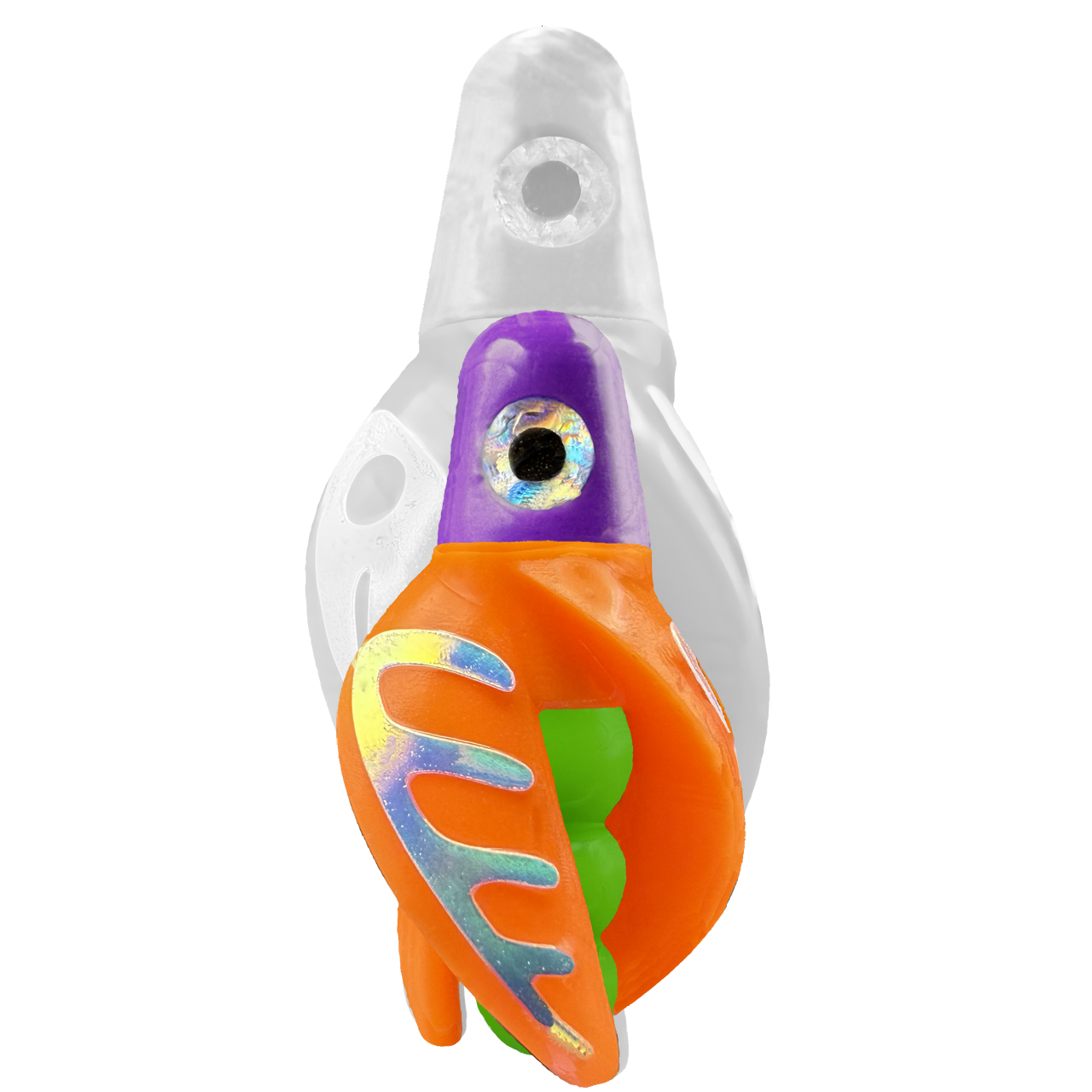 TailSpin Scud MINI H-Purple B-Green T-Orange (Comb MoonJelly)