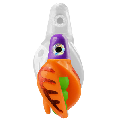 TailSpin Scud MINI H-Purple B-Green T-Orange (Comb Red)