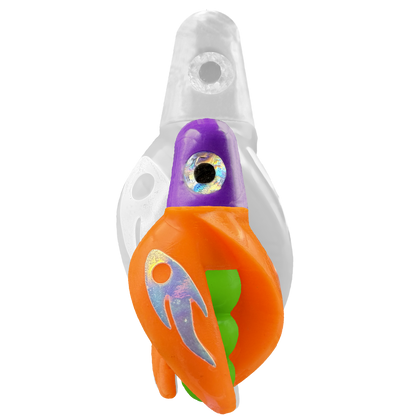 TailSpin Scud MINI H-Purple B-Green T-Orange (Ghost Glow-MoonJelly)