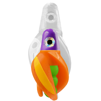 TailSpin Scud MINI H-Purple B-Green T-Orange (Stripe Glow-Mango)