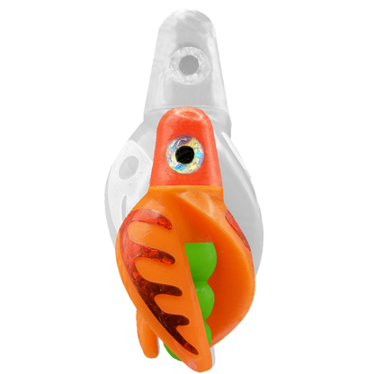 TailSpin Scud MINI H-Red B-Green T-Orange (Comb Red)