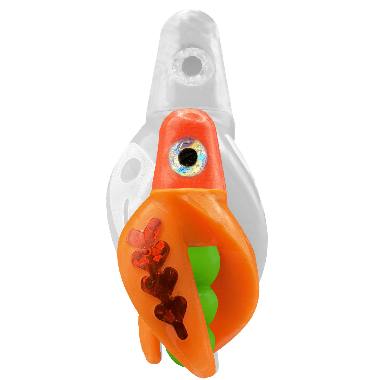 TailSpin Scud MINI H-Red B-Green T-Orange (Fishbone Red)