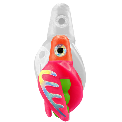 TailSpin Scud MINI H-Red B-Green T-Pink (Comb Glow-MoonJelly)