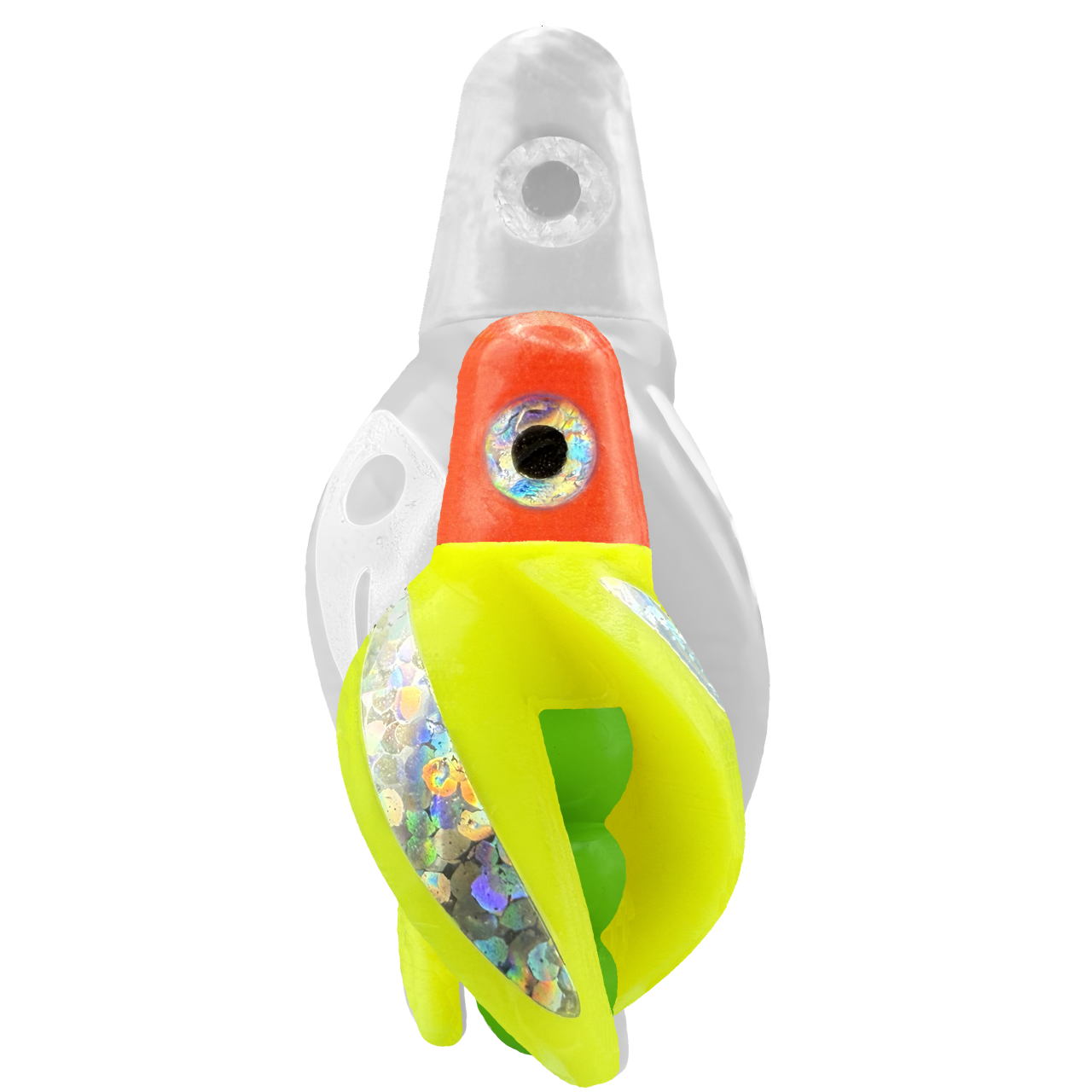 TailSpin Scud MINI H-Red B-Green T-Yellow (Stripe Silver)