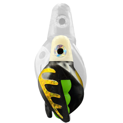 TailSpin Scud MINI H-White B-Green T-Black (Comb Gold)