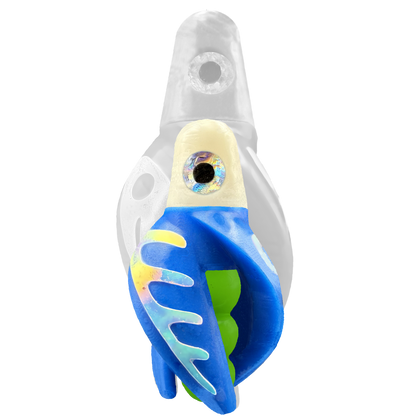 TailSpin Scud MINI H-White B-Green T-Blue (Comb Glow-MoonJelly)