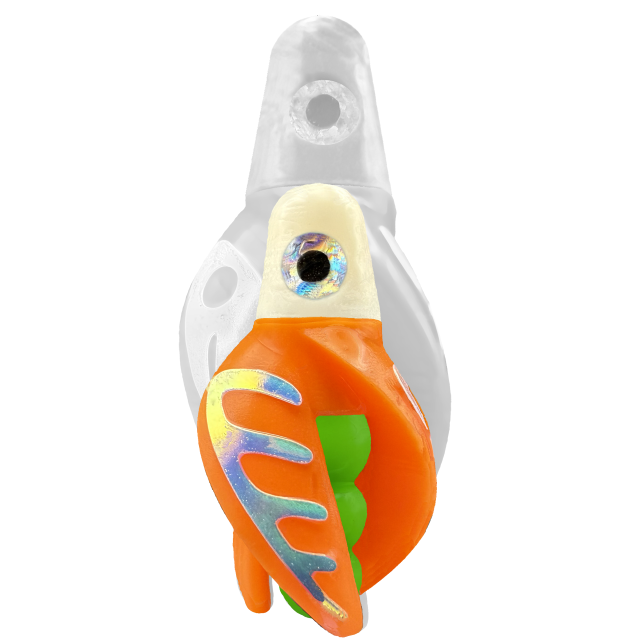 TailSpin Scud MINI H-White B-Green T-Orange (Comb MoonJelly)