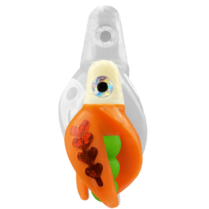 TailSpin Scud MINI H-White B-Green T-Orange (Fishbone Red)