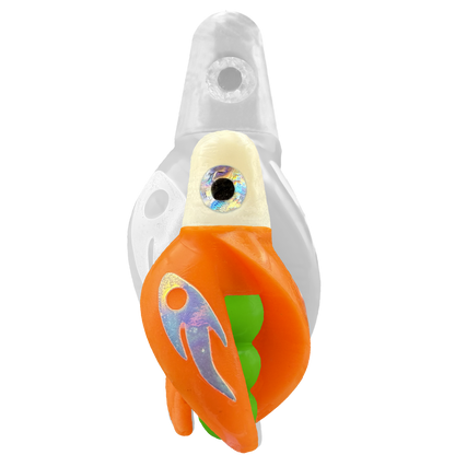 TailSpin Scud MINI H-White B-Green T-Orange (Ghost Glow-MoonJelly)