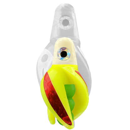 TailSpin Scud MINI H-White B-Green T-Yellow (Stripe Red)