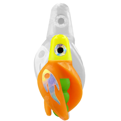 TailSpin Scud MINI H-Yellow B-Green T-Mango (Ghost Glow-MoonJelly)