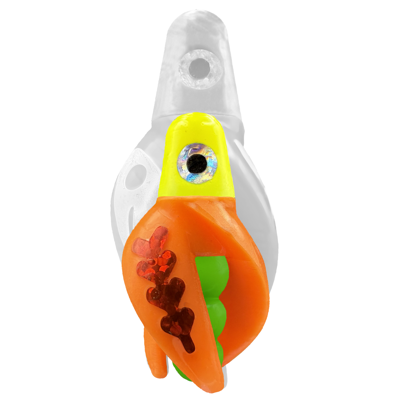 TailSpin Scud MINI H-Yellow B-Green T-Orange (Fishbone Red)