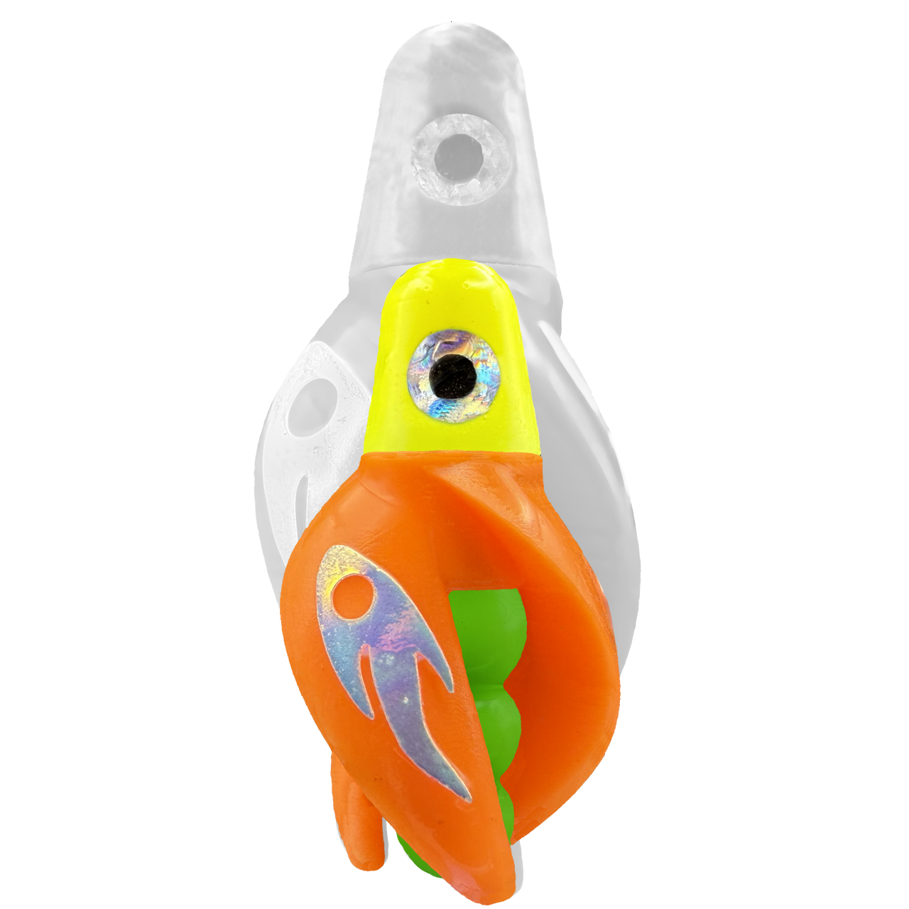 TailSpin Scud MINI H-Yellow B-Green T-Orange (Ghost Glow-MoonJelly)