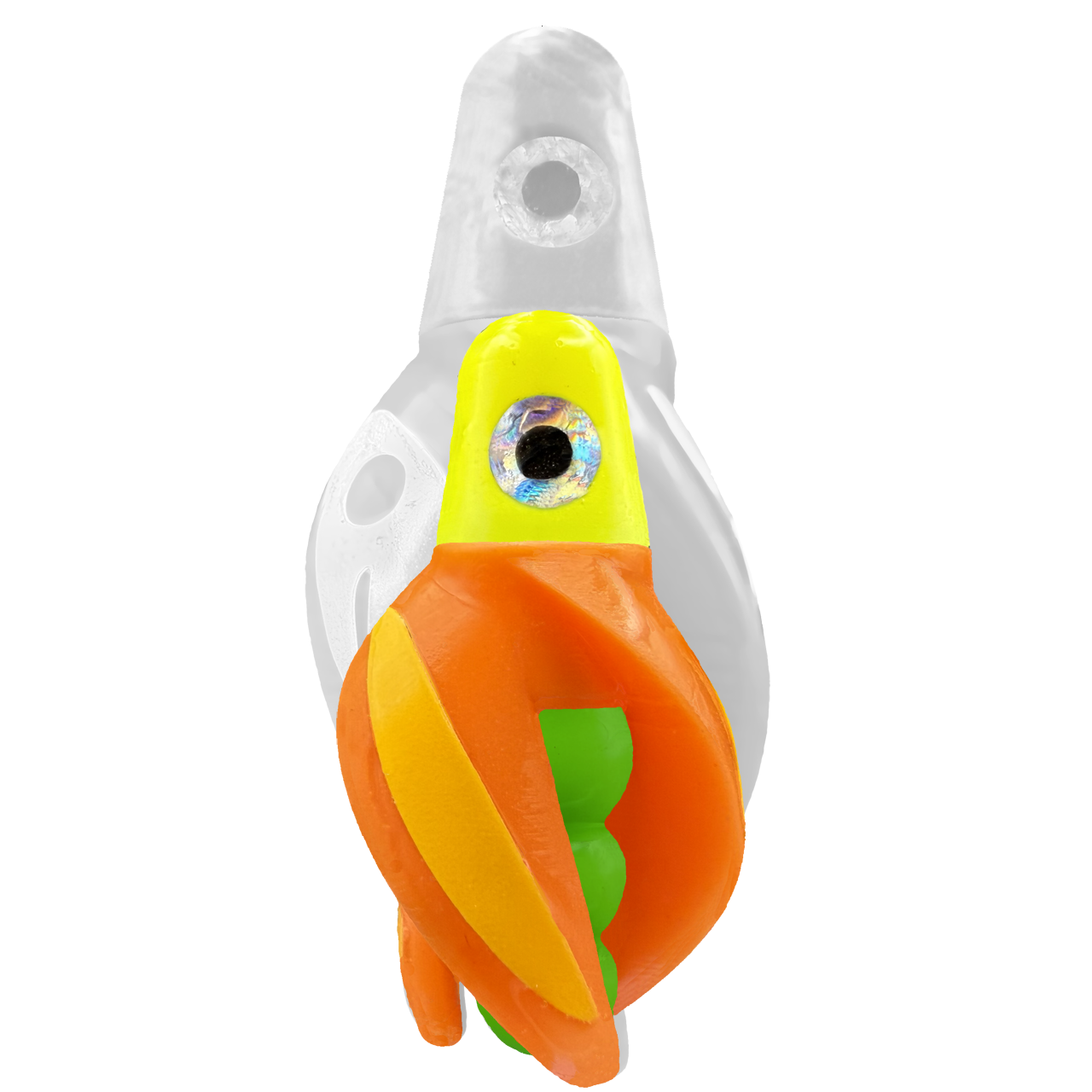 TailSpin Scud MINI H-Yellow B-Green T-Orange (Stripe Glow-Mango)