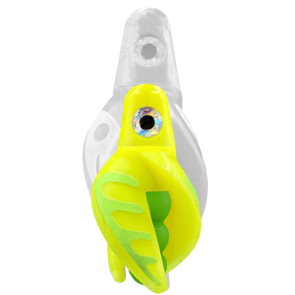 TailSpin Scud MINI H-Yellow B-Green T-Yellow (Comb Glow-Chartreuse)