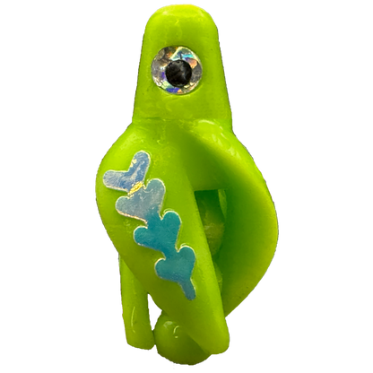 TailSpinMini-Scud Fluo Chartreuse (Glow Moonjelly) Kokanee Lure