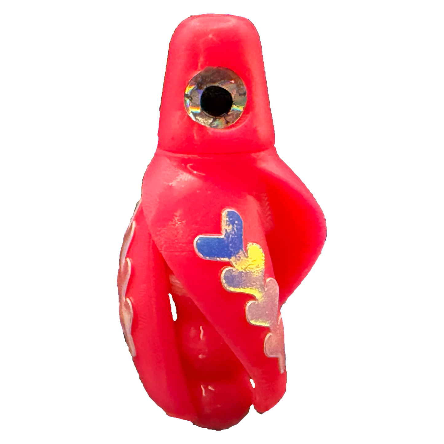 TailSpinMini-Scud Fluo Pink (Glow Moonjelly) Kokanee Lure