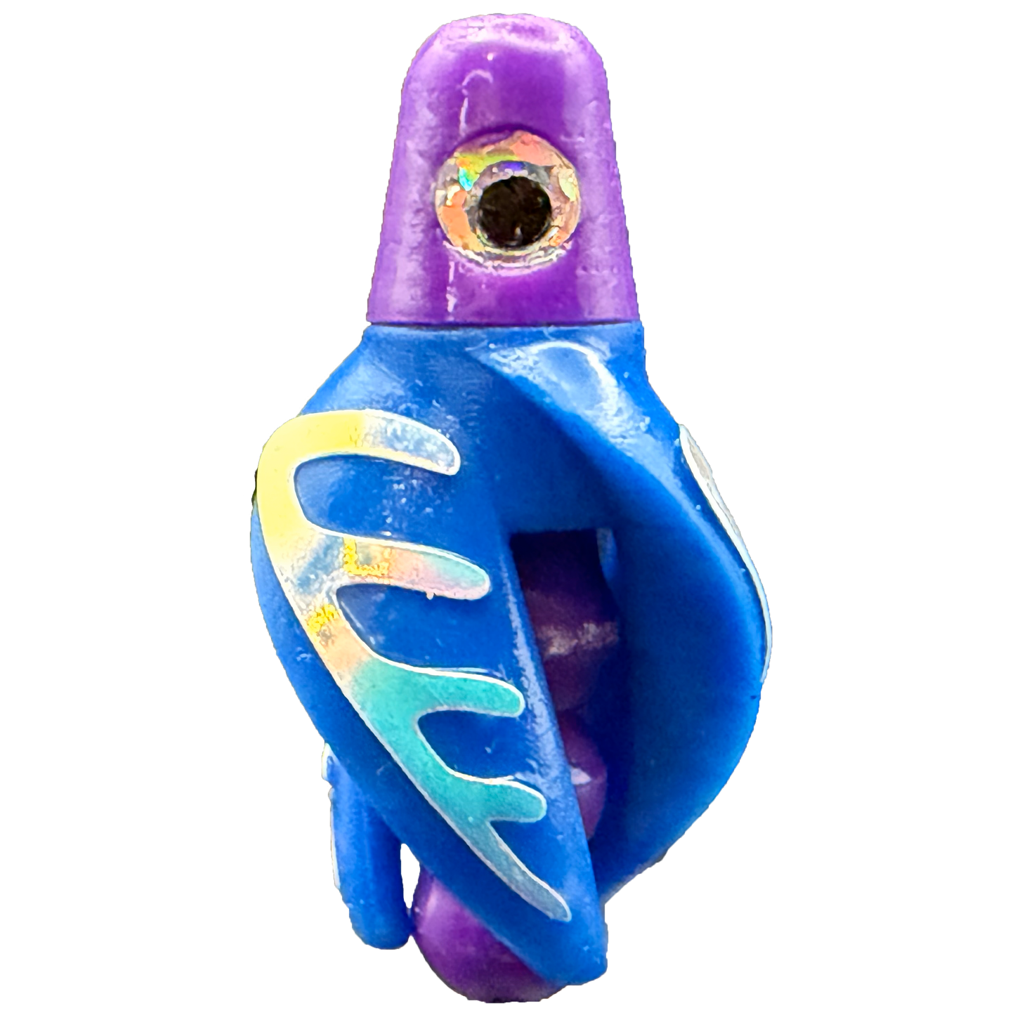 TailSpinMini-Scud Fluo Purple Blue (Glow Moonjelly) Kokanee Lure
