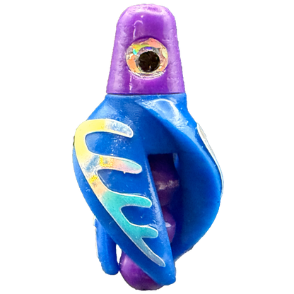 TailSpinMini-Scud Fluo Purple Blue (Glow Moonjelly) Kokanee Lure