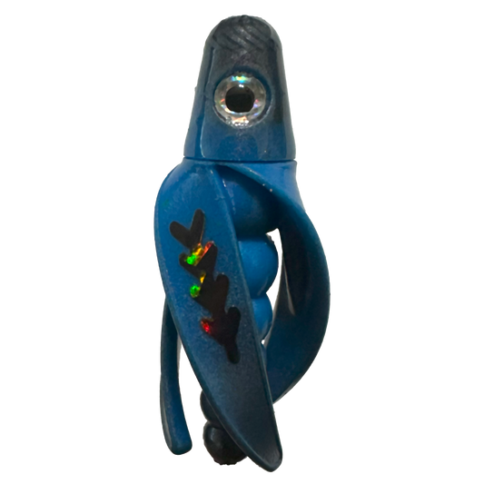 TailSpin Scud Fluo Blue Black (Fishbone Black)