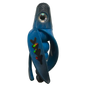 TailSpin Scud Fluo Blue Black (Fishbone Black)
