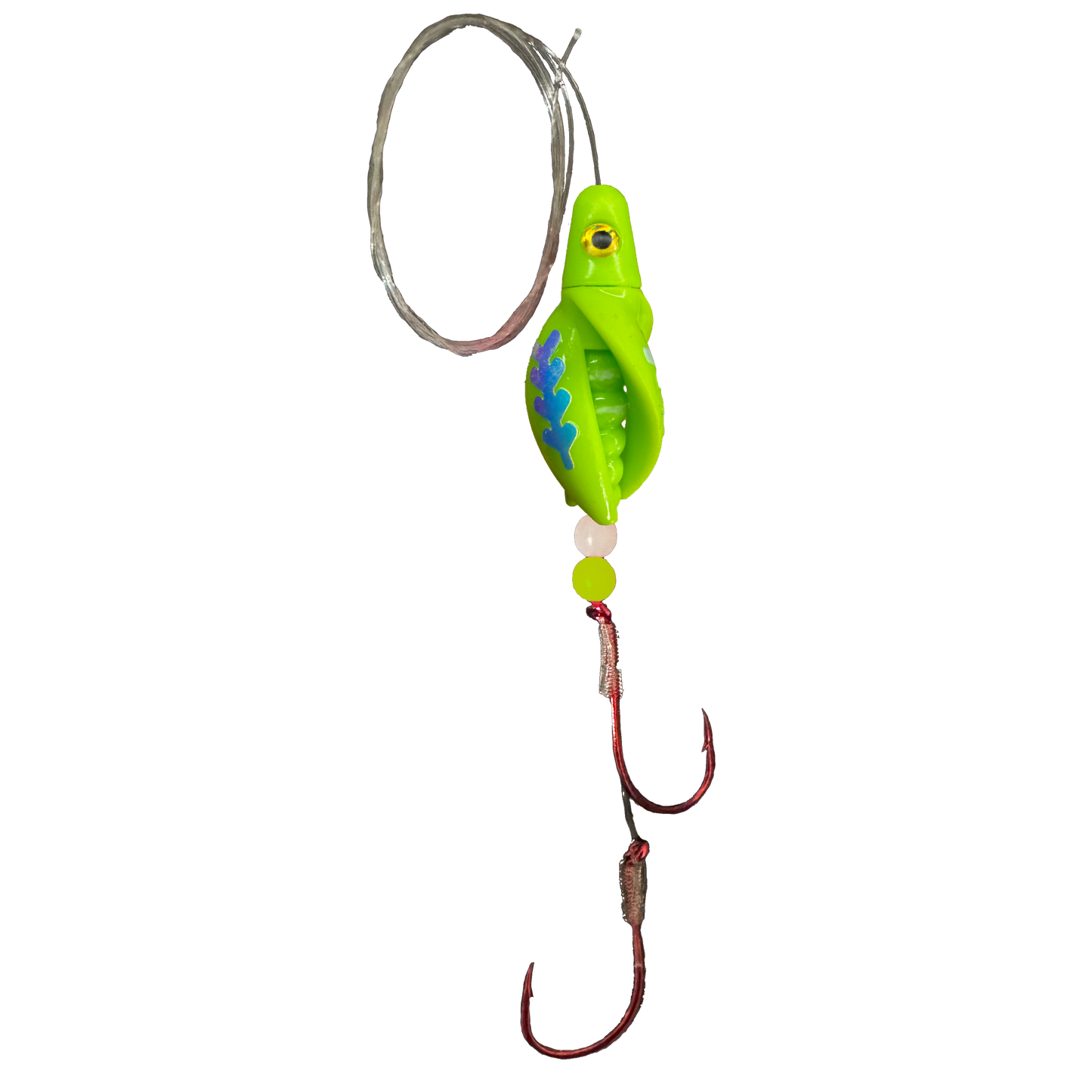 TailSpin Scud Fluo Chartreuse  (Glow Moonjelly)