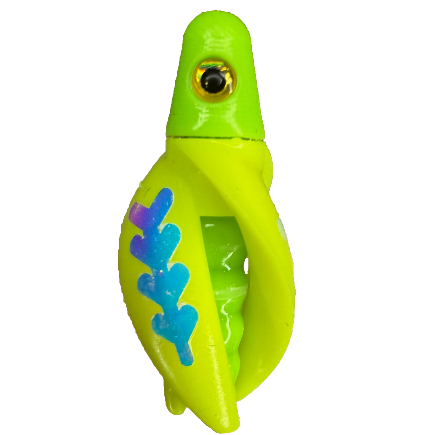 TailSpin Scud Fluo Chartreuse Yellow  (Glow Moonjelly)