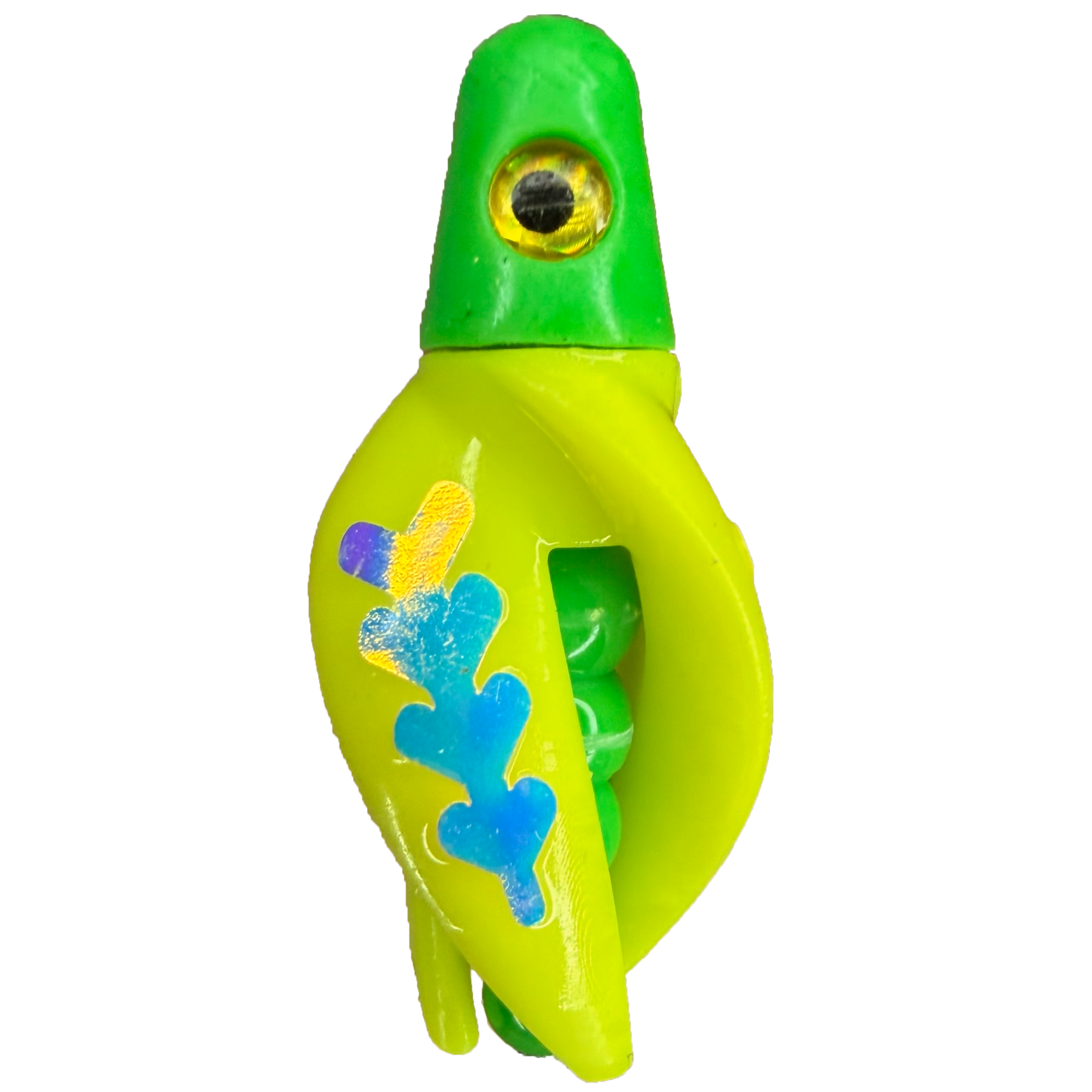 TailSpin Scud Fluo Green Yellow (Glow Moonjelly)